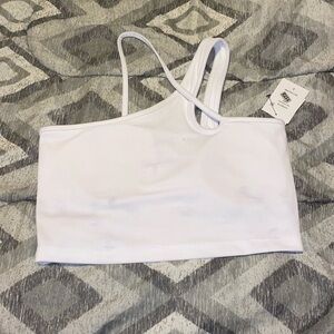 COTTON ON body white sports bra